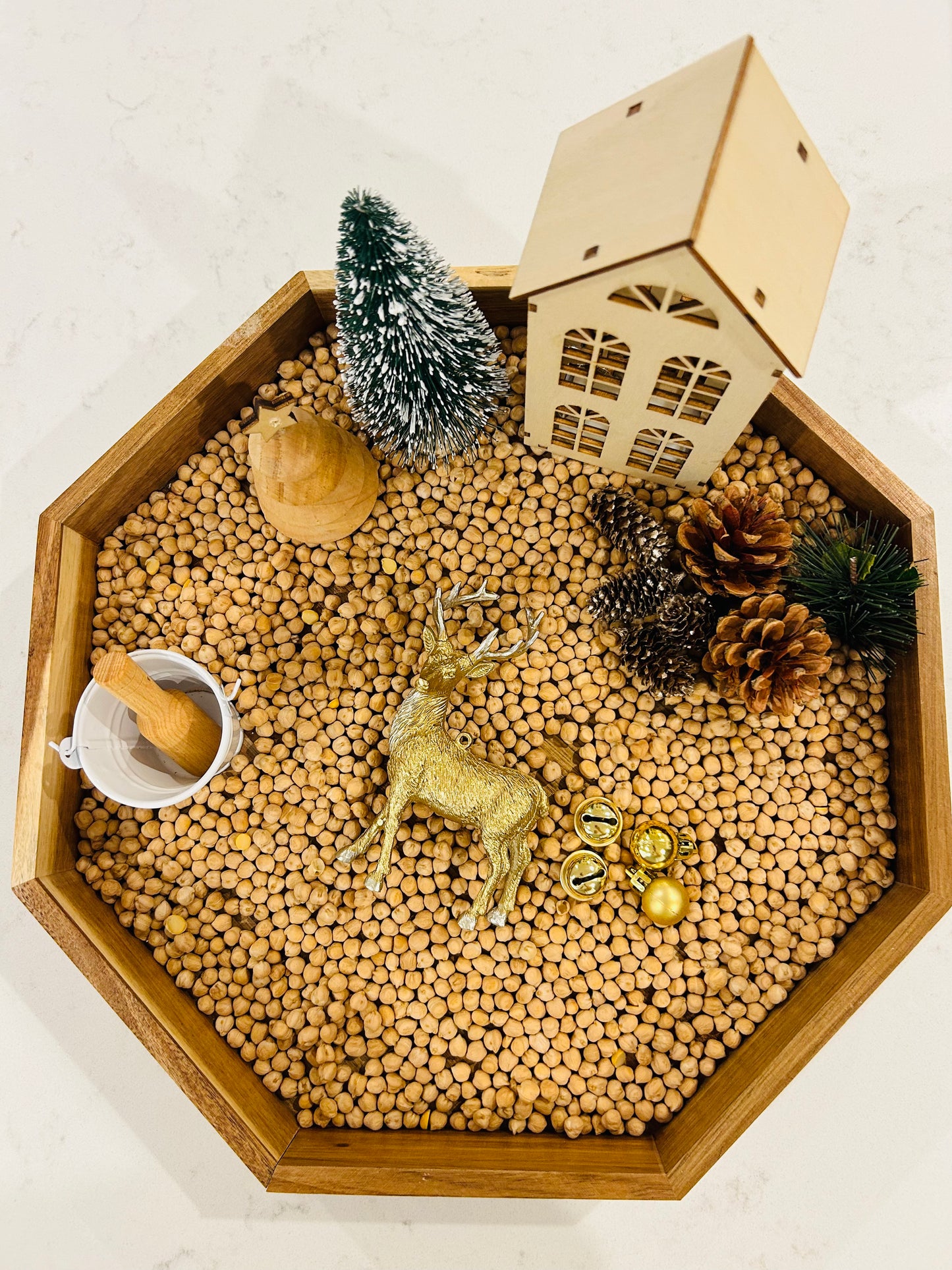 Golden Stag Christmas sensory kit