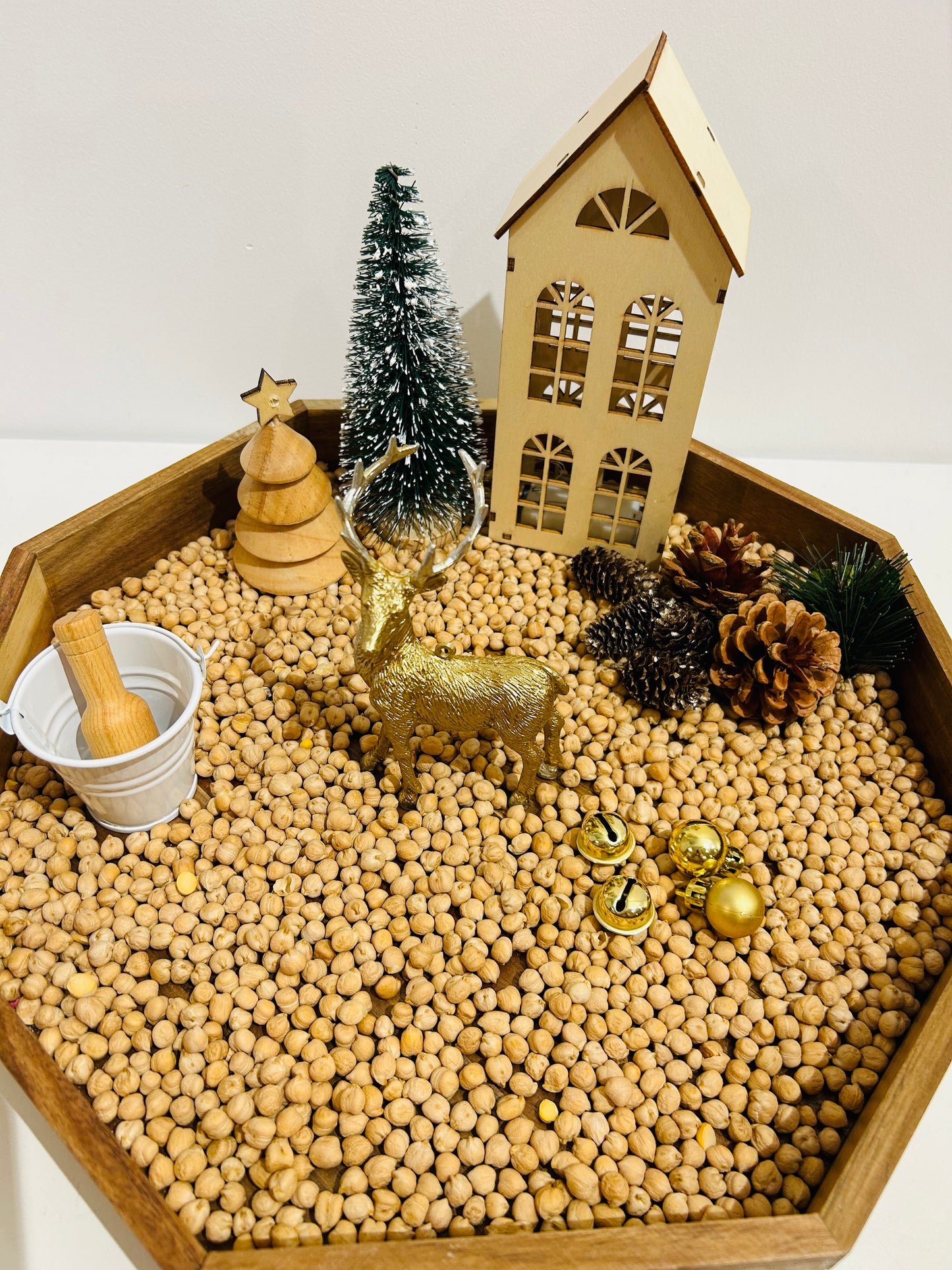 Golden Stag Christmas sensory kit